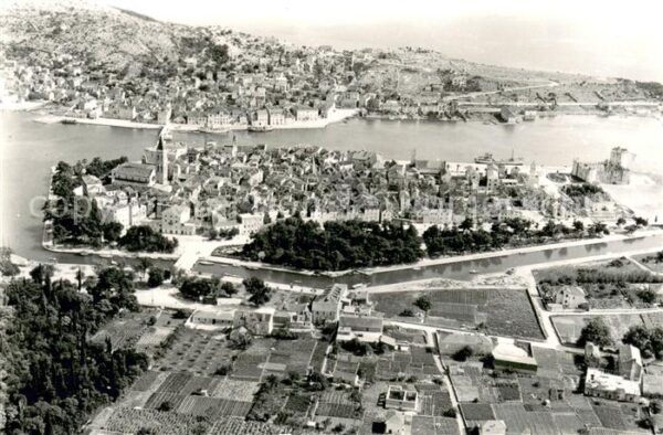 Trogir Trau Fliegeraufnahme