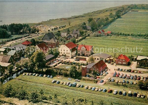 Kollmar Holstein Hotel zur Post Fliegeraufnahme