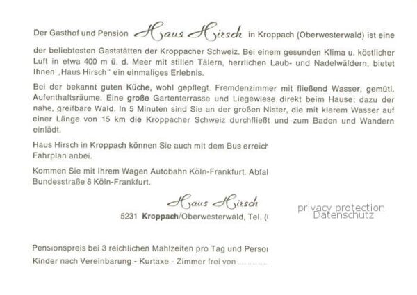 Kroppach Gasthof Pension Hirsch Gaststube Theke Panorama – Bild 2