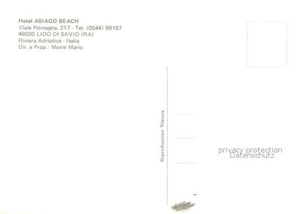 Lido di Savio Hotel Asiago Beach – Bild 2