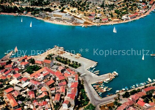Vela Luka Fliegeraufnahme