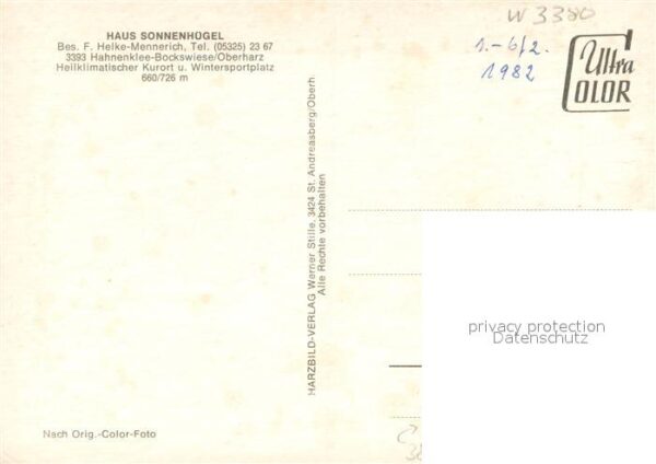 Hahnenklee-Bockswiese Harz Haus Sonnenhuegel – Bild 2