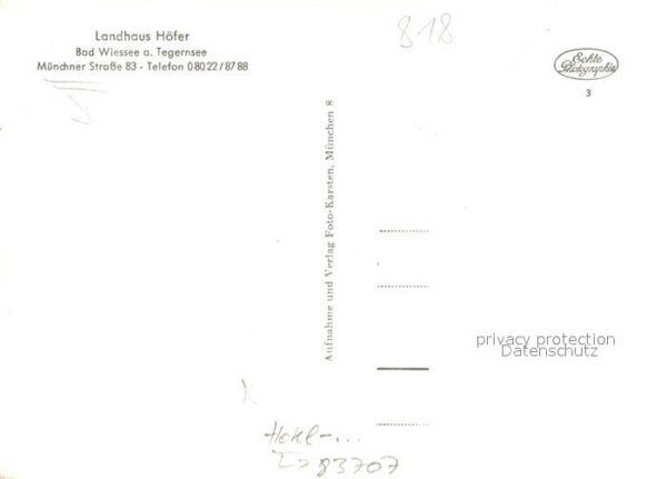 Bad Wiessee Tegernsee Landhaus Hoefer – Bild 2