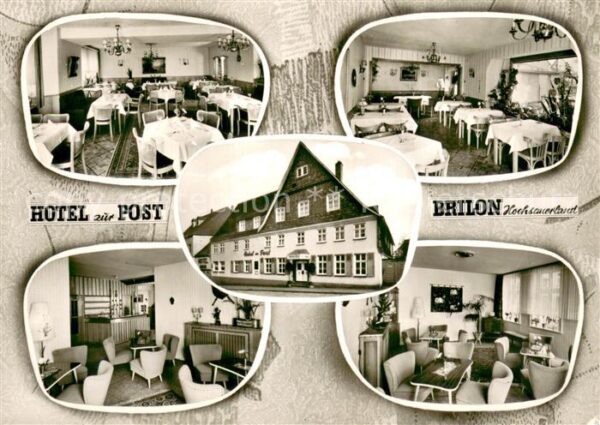 Brilon Hotel zur Post Gastraeume