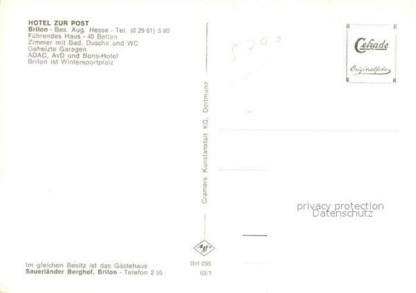 Brilon Hotel zur Post Gastraeume – Bild 2