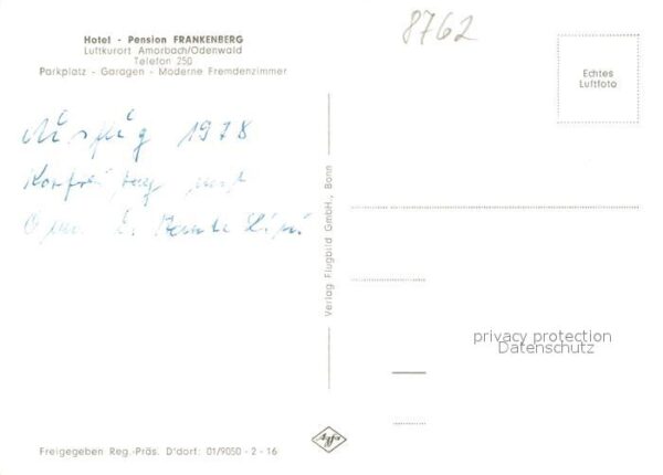 Amorbach Miltenberg Hotel Pension Frankenberg – Bild 2