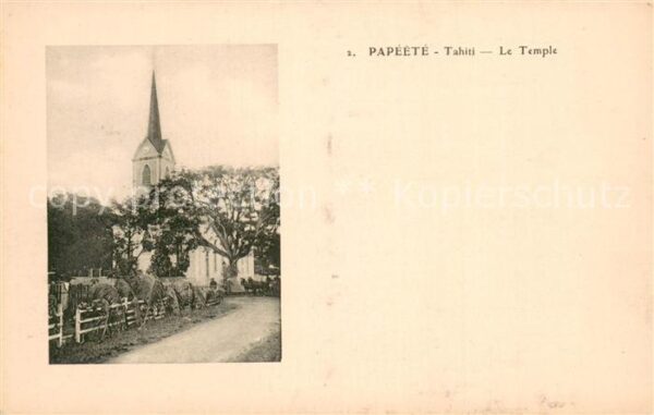 Papeete Tahiti Le Temple