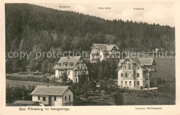 Bad Flinsberg Swieradow Zdroj Waldheim Villa Erika Waldidyll Unterm Moltkeplatz