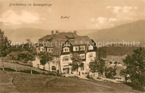 Brueckenberg Krummhuebel Riesengebirge Posthof