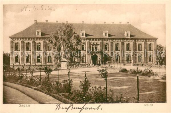 Sagan Zagan Poland Schloss
