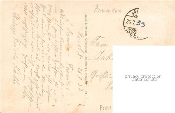 Horst  Ostsee Niechorze Blick vom Leuchtturm – Bild 2