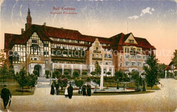 Bad Kudowa Kudowa-Zdroj Niederschlesien Kurhotel Fuerstenhof