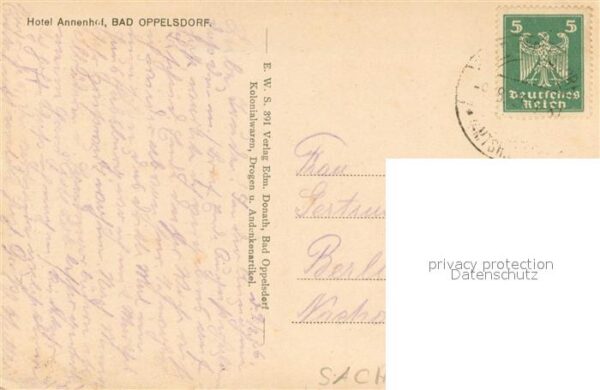 Bad Oppelsdorf Opolno Zdroj Hotel Annenhof – Bild 2