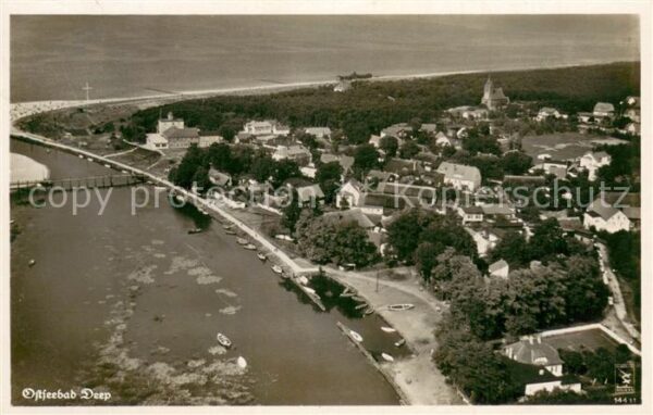 Deep Mrzezyno Ostsee Fliegeraufnahme
