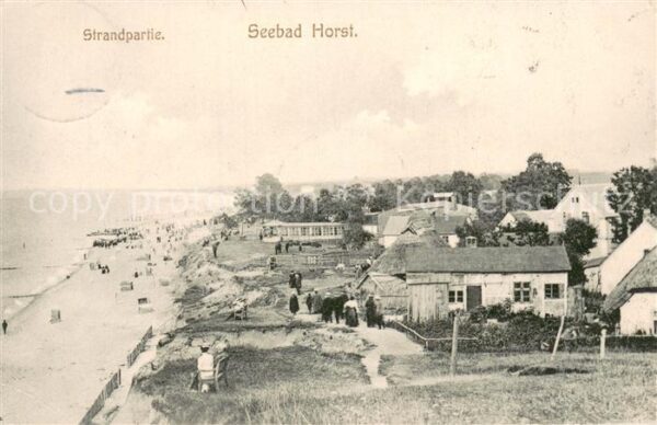 Horst  Ostsee Niechorze Strandpartie