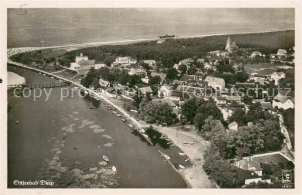 Deep Mrzezyno Ostsee Fliegeraufnahme