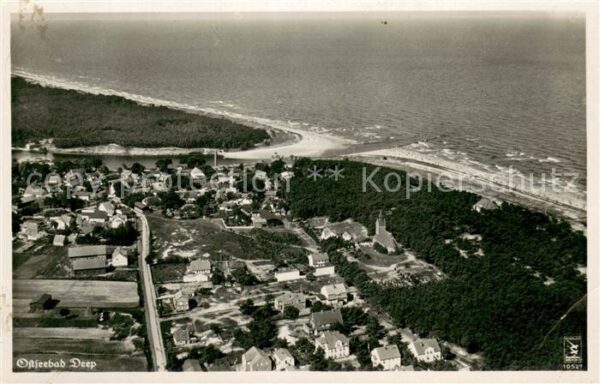 Deep Mrzezyno Ostsee Fliegeraufnahme