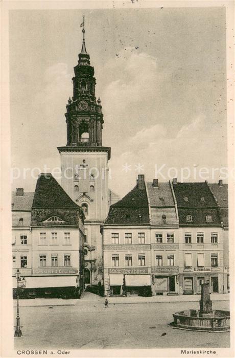 Crossen Oder Krosno Odrzanskie Marienkirche
