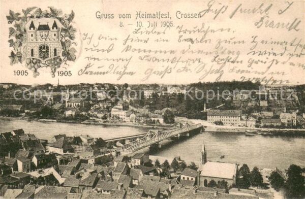 Crossen Oder Krosno Odrzanskie Panorama