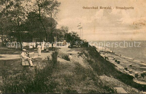 Rewahl Rewal Ostsee Strandpartie