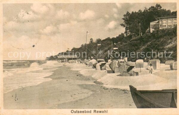 Rewahl Rewal Ostsee Strandpartie