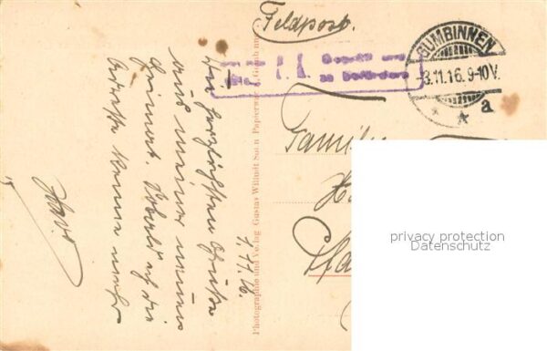 Gumbinnen Goesev Gussew Oblast Kaliningrad Infanterie Kaserne I – Bild 2