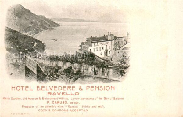 Ravello Amalfikueste Hotel Belvedere & Pension