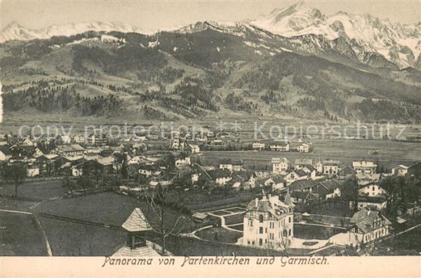 Garmisch-Partenkirchen Panorama