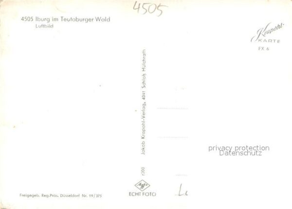 Iburg Teutoburger Wald Fliegeraufnahme – Bild 2