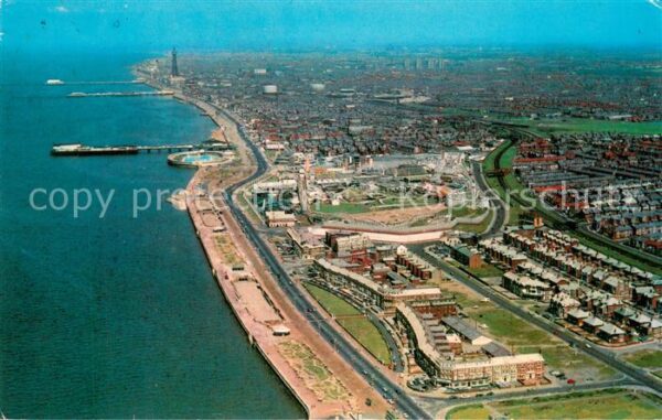 Blackpool Fliegeraufnahme