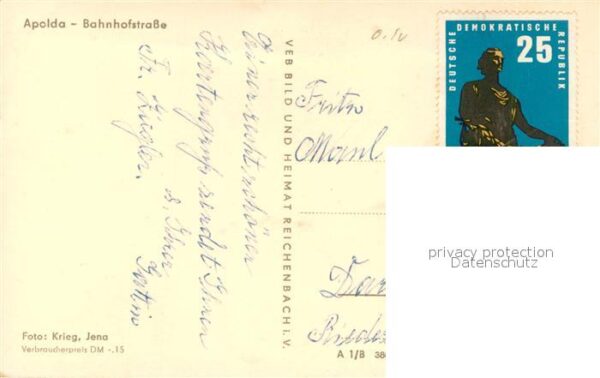 Apolda Bahnhofstrasse – Bild 2