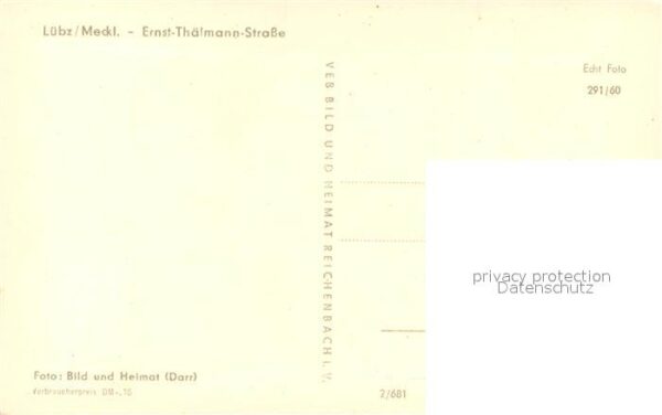 Luebz Ernst Thaelmann Strasse – Bild 2