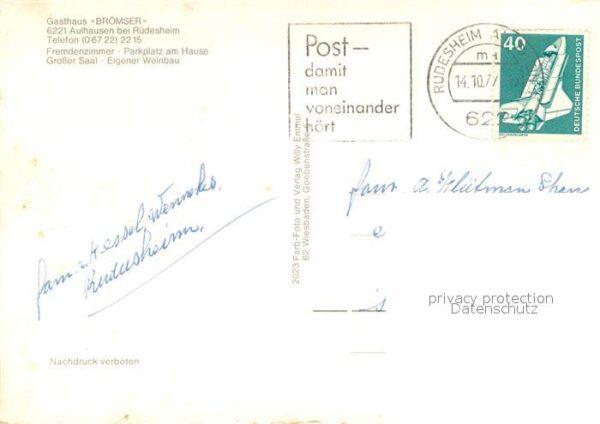 Aulhausen Gasthaus Broemser Gastraeume – Bild 2