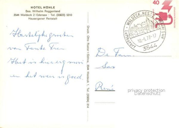 Waldeck  Edersee Hotel Hoehle Jaegerstube – Bild 2