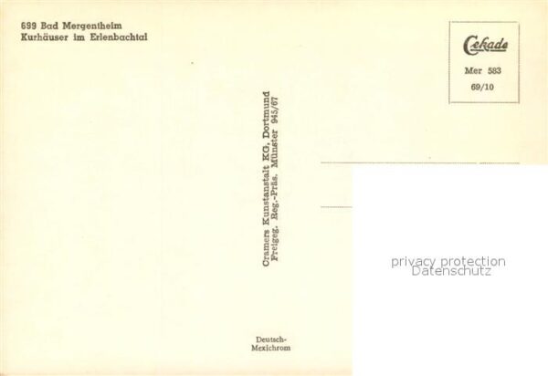 Bad Mergentheim Kurhaeuser im Erlenbachtal Fliegeraufnahme – Bild 2