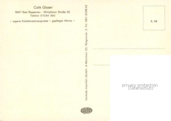 Bad Rappenau Cafe Glaser – Bild 2