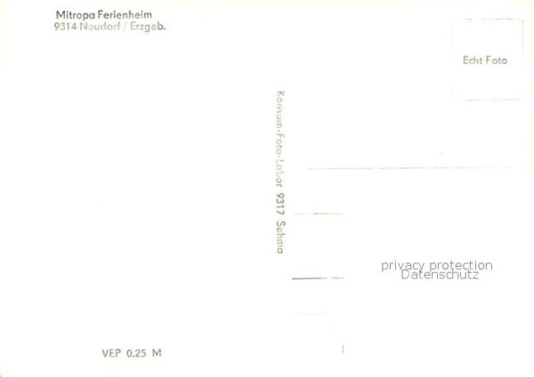 Neudorf Erzgebirge Mitropa Ferienheim Gastraeume Bar – Bild 2