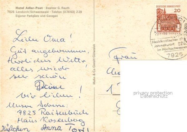 Lenzkirch Hotel Adler Post – Bild 2