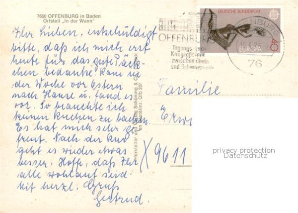 Offenburg OT In der Wann – Bild 2