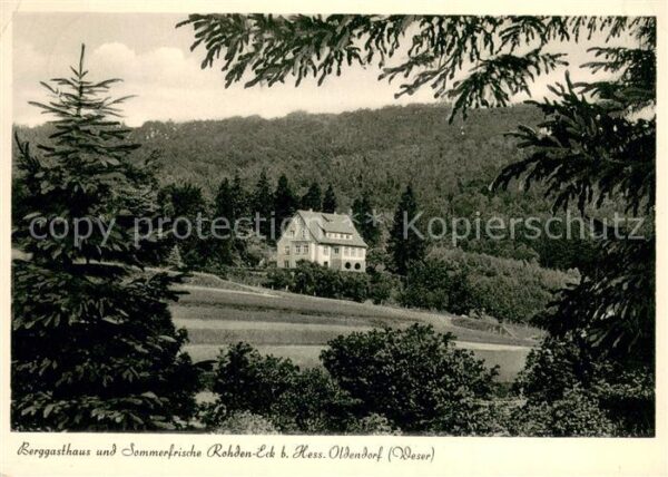 Hessisch Oldendorf Berggasthaus Rohden Eck