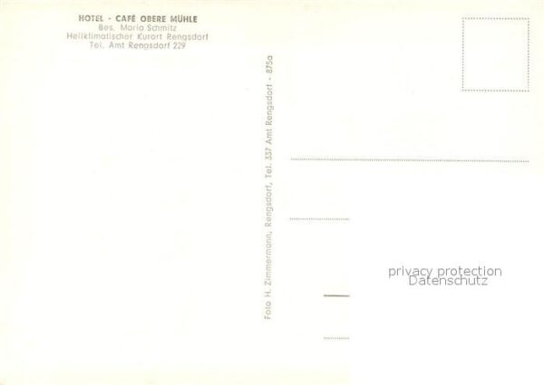 Rengsdorf Hotel Cafe Obere Muehle Schwanenteich – Bild 2