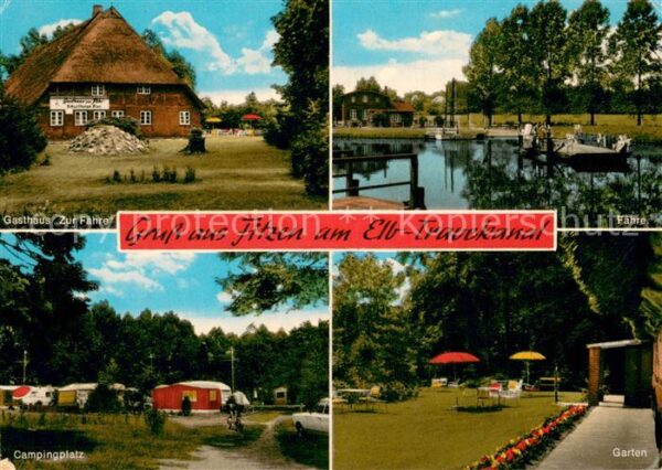 Fitzen Gasthaus Zur Faehre Campingplatz Faehre Garten