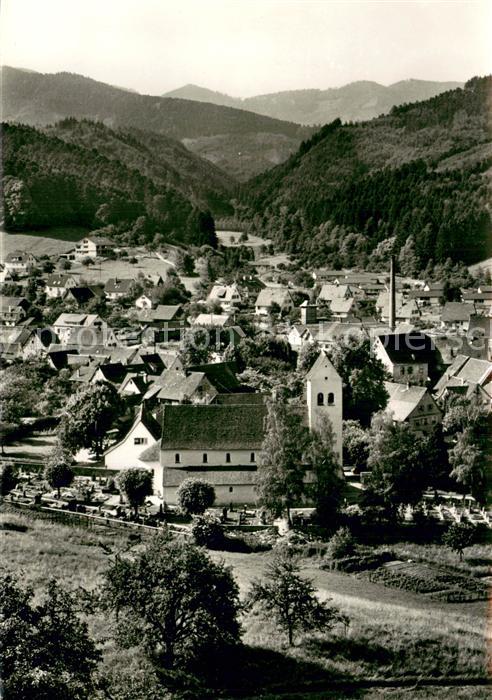 Sulzburg Freiburg St Cyriak Panorama