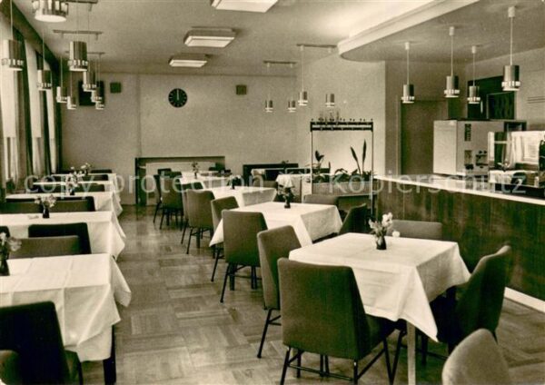 Luisenthal Restaurant des FDGB Erholungsheimes Adolf Deter