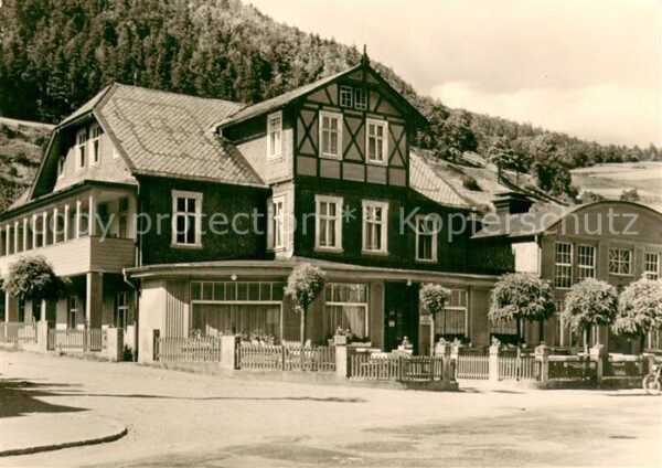 Sitzendorf Thueringen FDGB Erholungsheim Max Kirchner