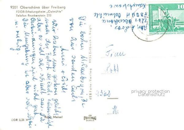 Oberschoena Mittelsachsen FDGB Erholungsheim Oelmuehle – Bild 2