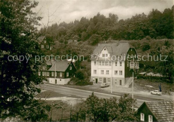 Hirschbach  Thueringer Wald FDGB Erholungsheim Einheit