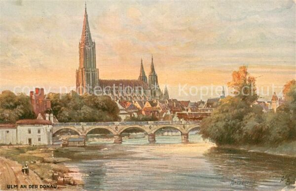 Ulm  Donau Ulm an der Donau OLLETTE Nr.2007
