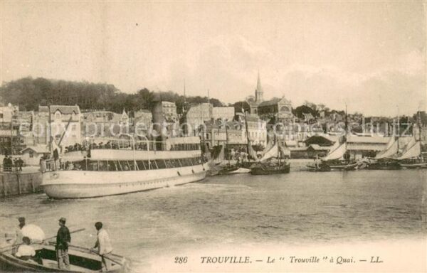 Schiffe Ships Navires LL.Nr.286 Trouville