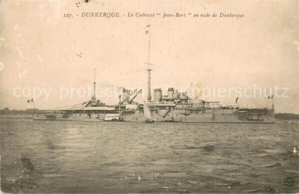 Militaria Marine DUNKERQUE Jean Bart